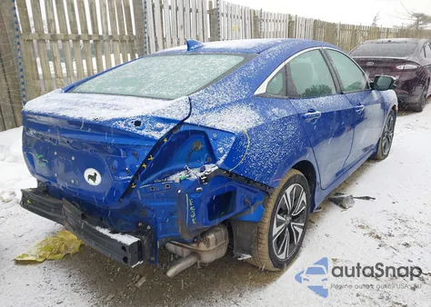 2017 Honda Civic Ex-L from USA, damaged, VIN 2HGFC1F82HH655628